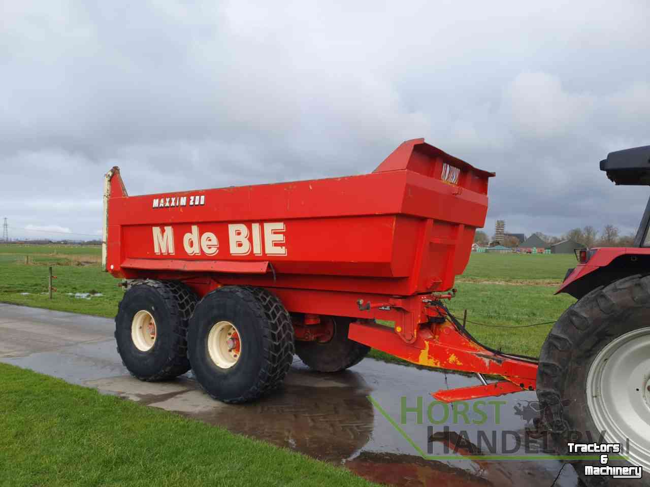 Dumptrailer Beco maxxim 200 gronddumper