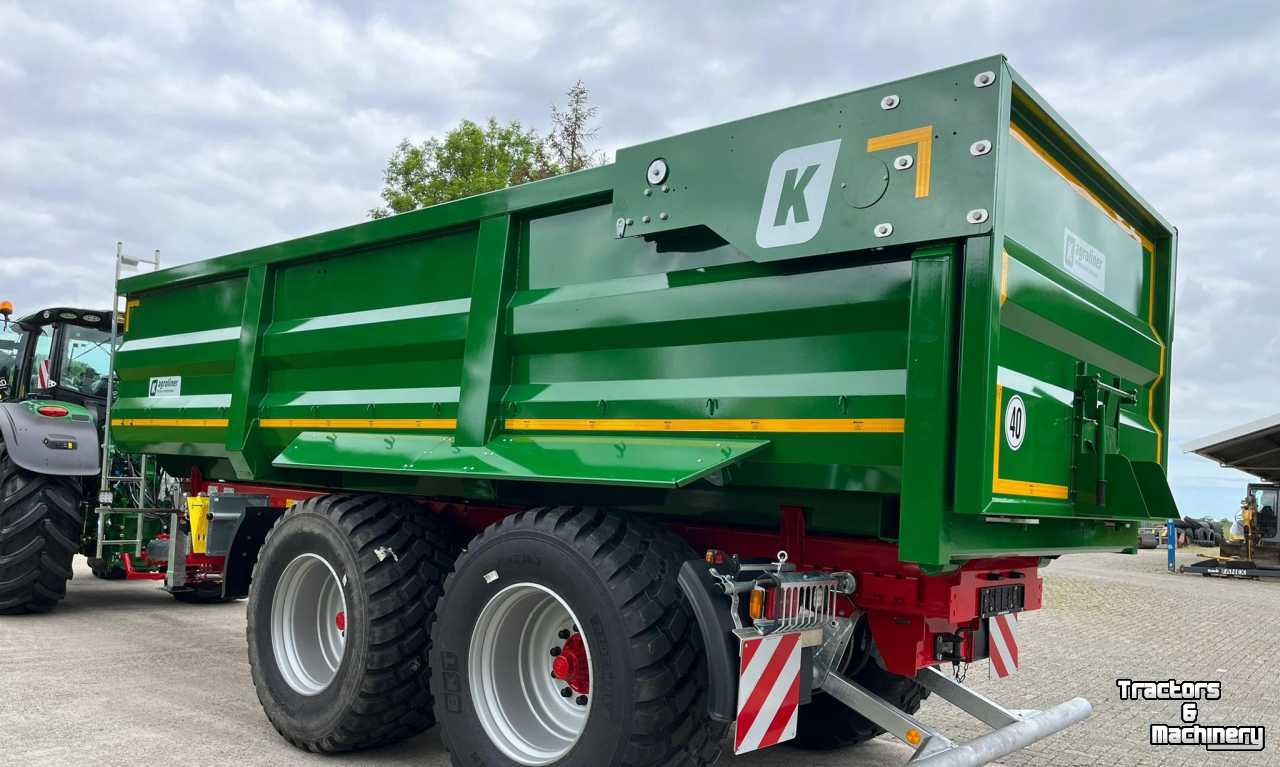 Dumptrailer Kröger Agroliner MUK 303 Kipper Landbouwkipper