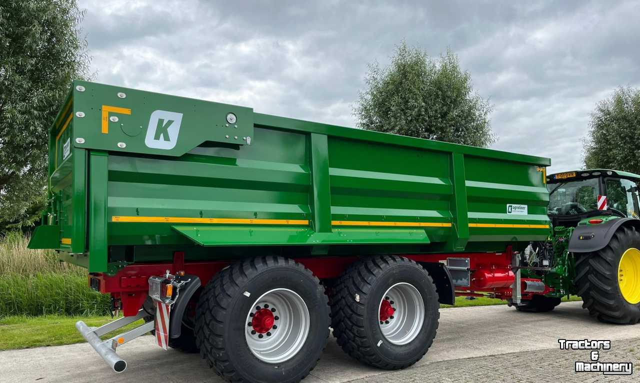 Dumptrailer Kröger Agroliner MUK 303 Kipper Landbouwkipper