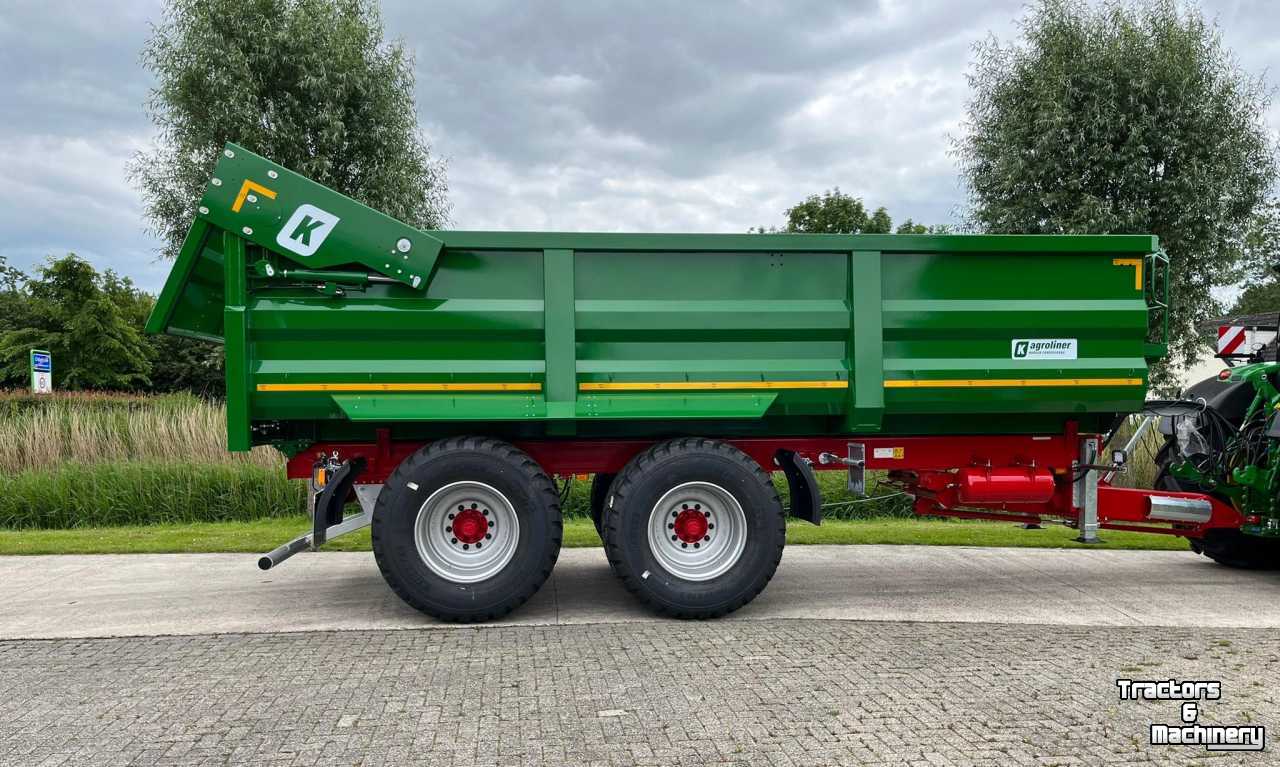 Dumptrailer Kröger Agroliner MUK 303 Kipper Landbouwkipper