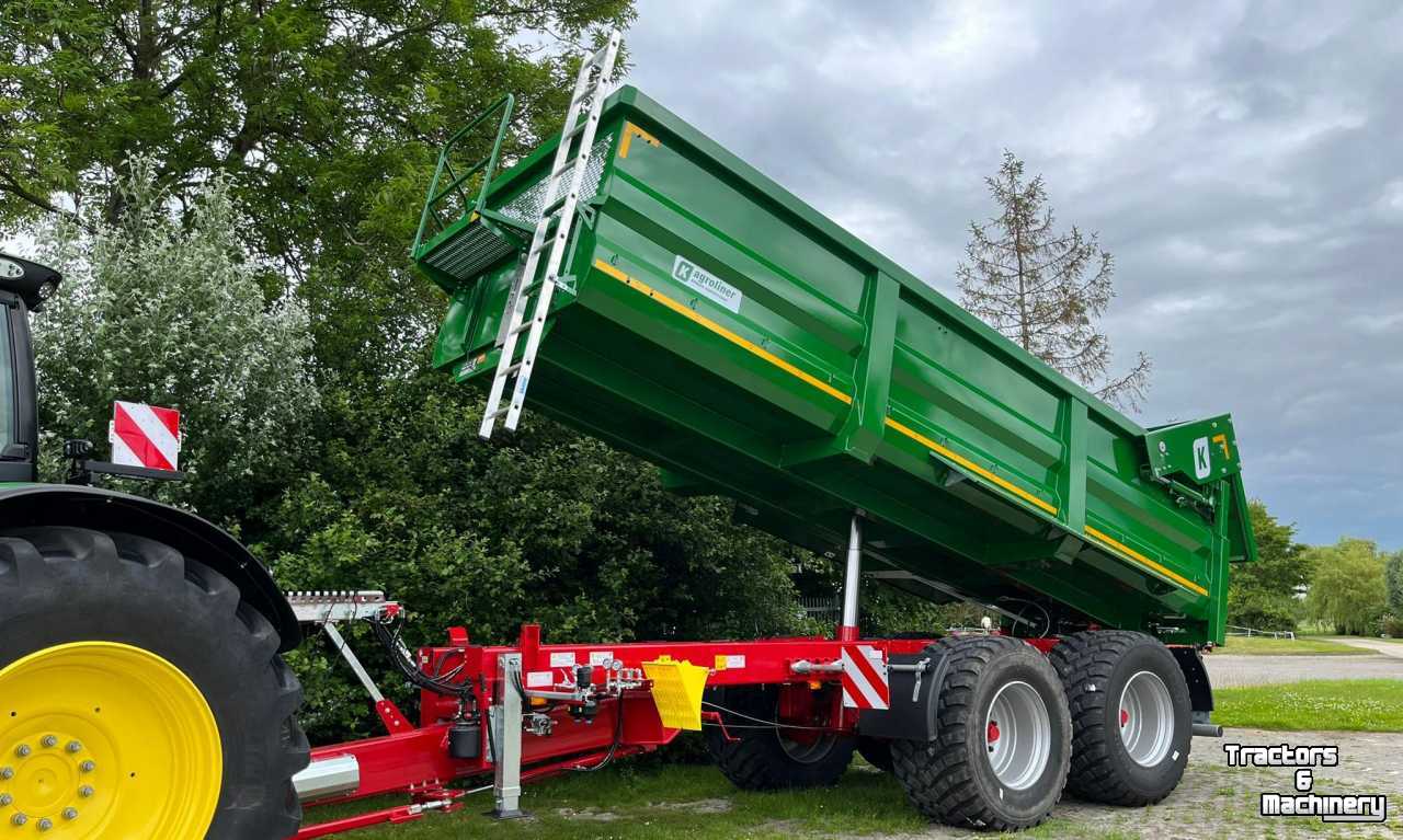 Dumptrailer Kröger Agroliner MUK 303 Kipper Landbouwkipper