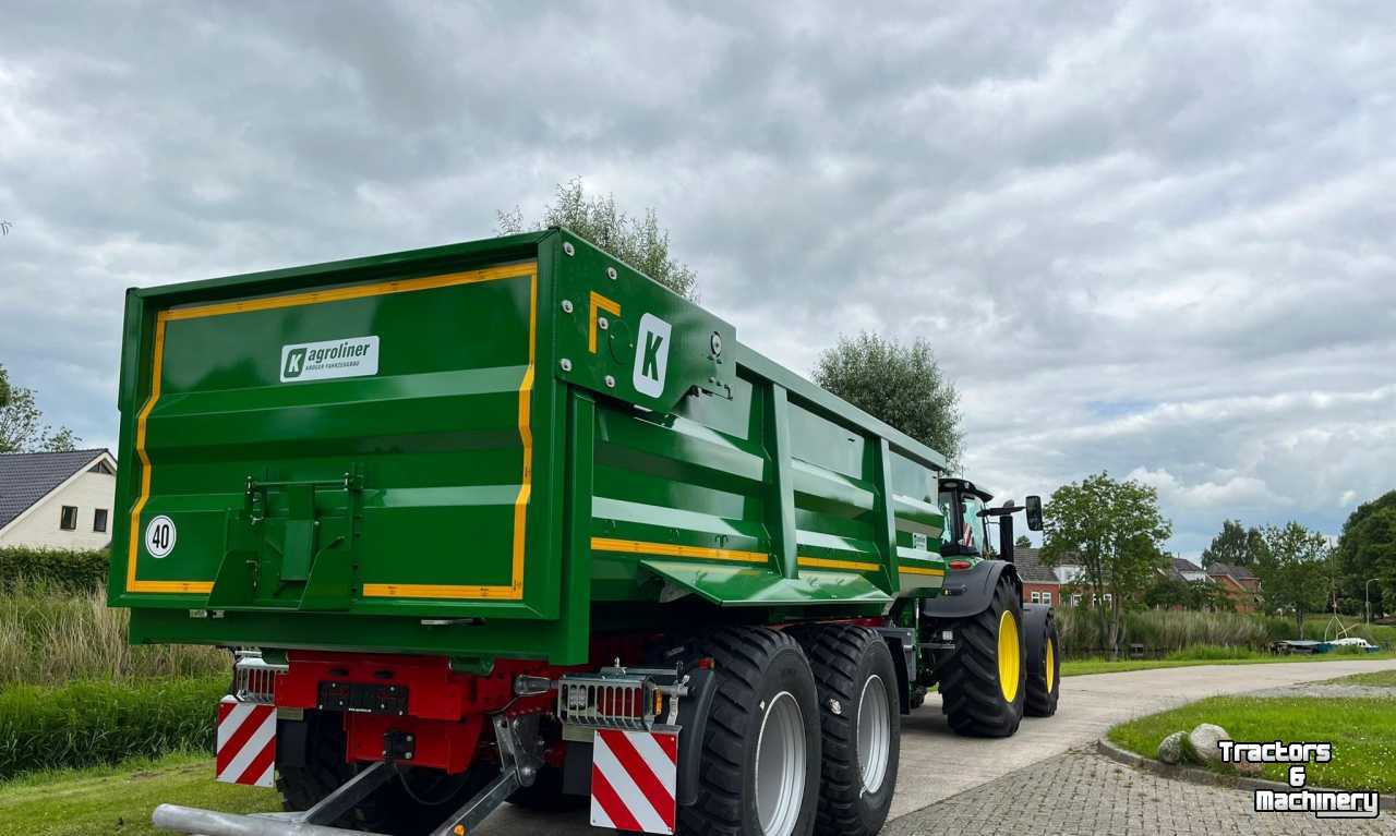 Dumptrailer Kröger Agroliner MUK 303 Kipper Landbouwkipper