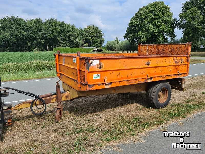 Dumptrailer AJK AF 4, 4 tons kipper