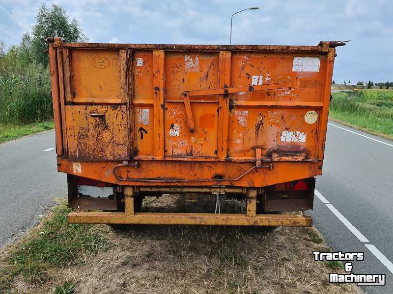 Dumptrailer AJK AF 4, 4 tons kipper