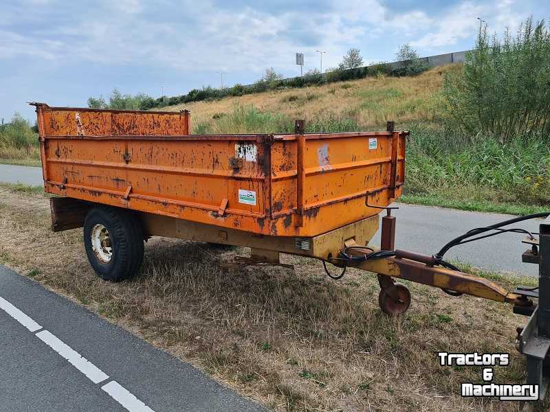 Dumptrailer AJK AF 4, 4 tons kipper