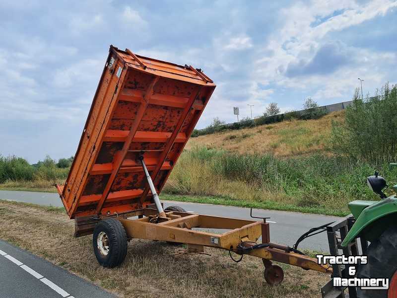 Dumptrailer AJK AF 4, 4 tons kipper