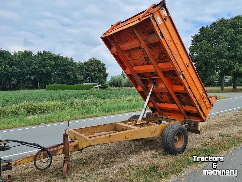 Dumptrailer AJK AF 4, 4 tons kipper