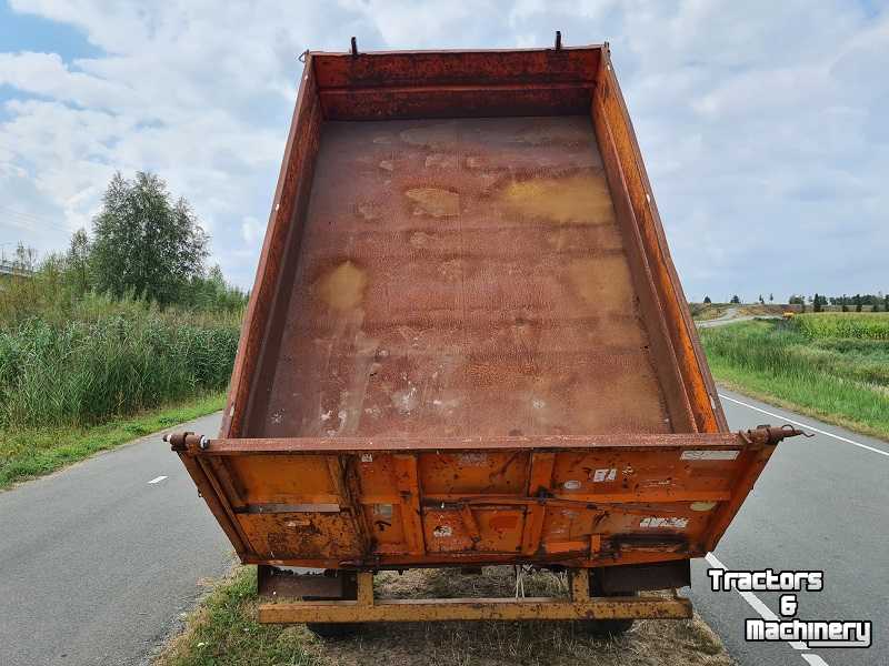 Dumptrailer AJK AF 4, 4 tons kipper