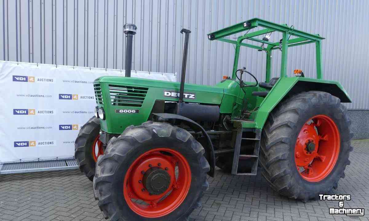 Tractors Deutz D8006