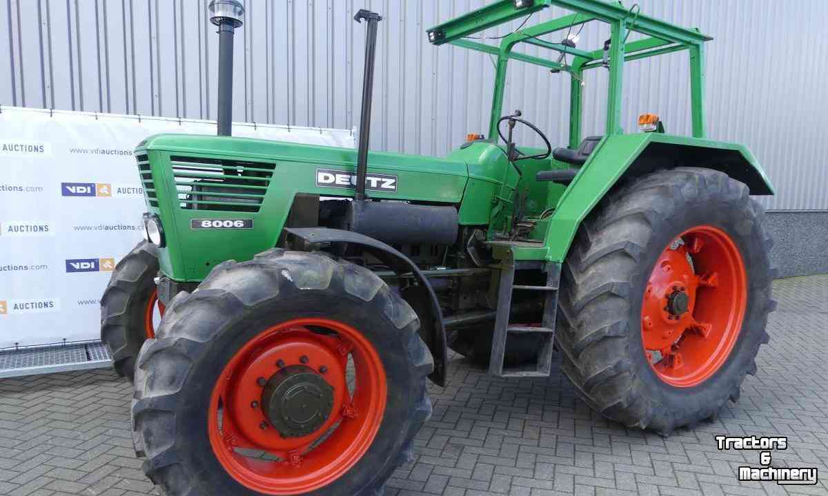 Tractors Deutz D8006