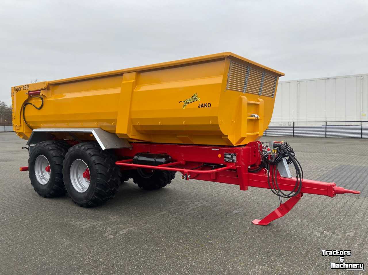 Dumptrailer Jako Tiger 150 NIEUW!!!