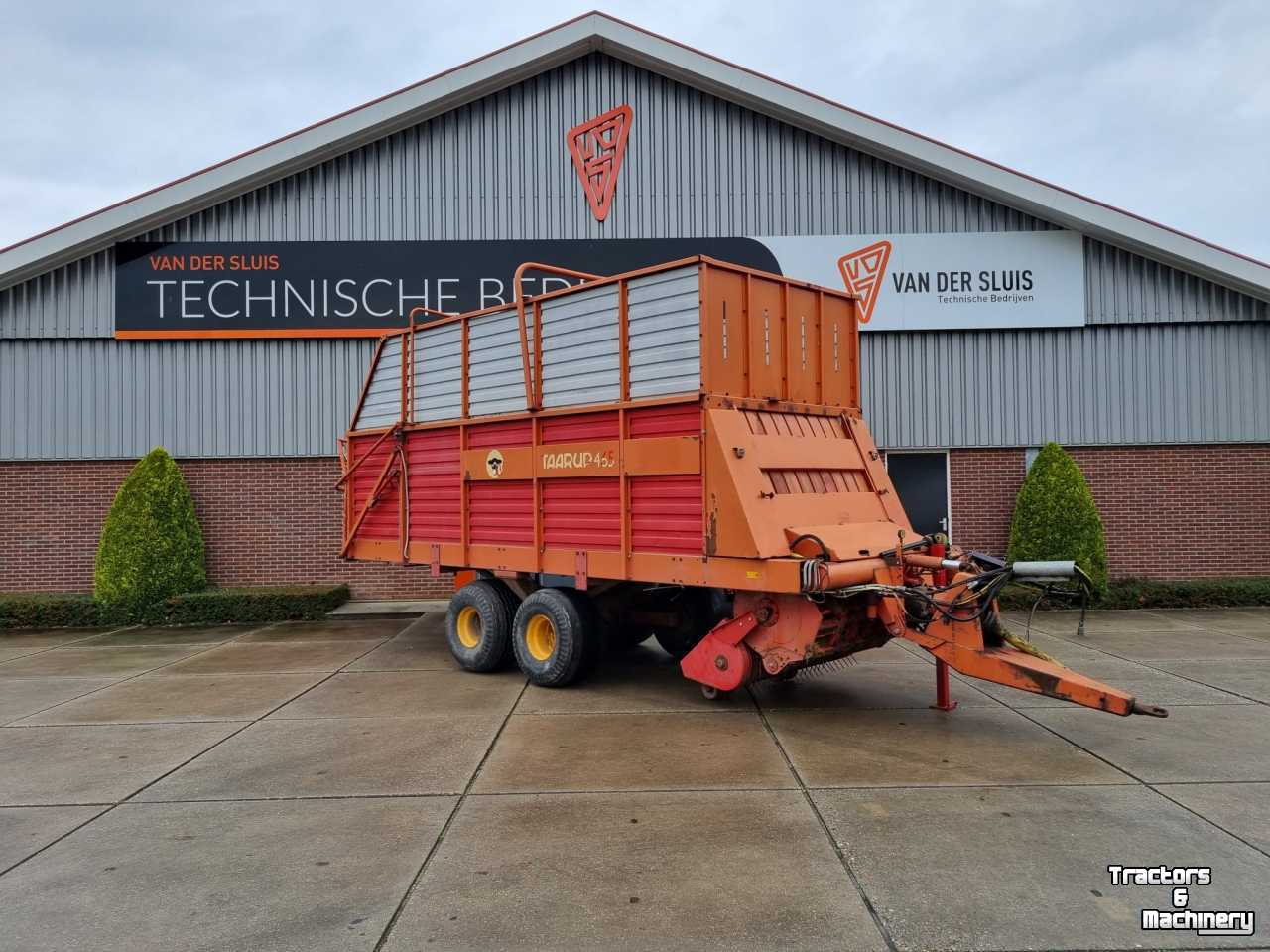 Self-loading wagon Taarup 465 opraapwagen