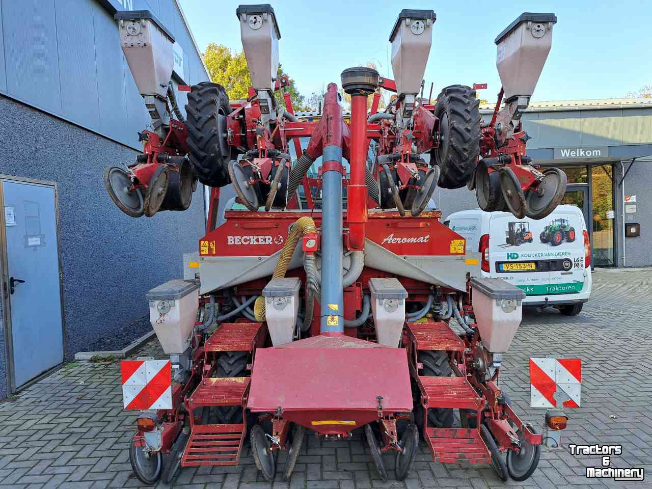 Seed drill Becker Aeromat SCH KP 750 8 rij