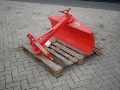 Rubber yard scraper  Grondschuif