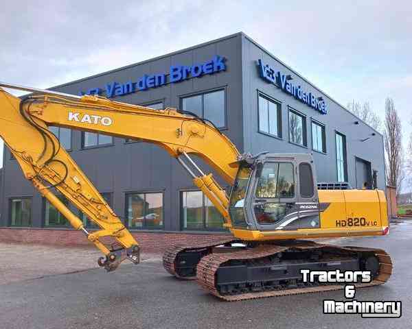 Excavator tracks  KATO HD820v LC-5 Rupskraan