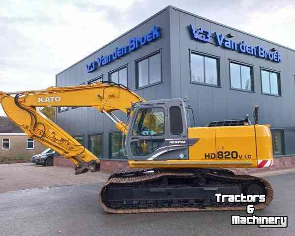 Excavator tracks  KATO HD820v LC-5 Rupskraan