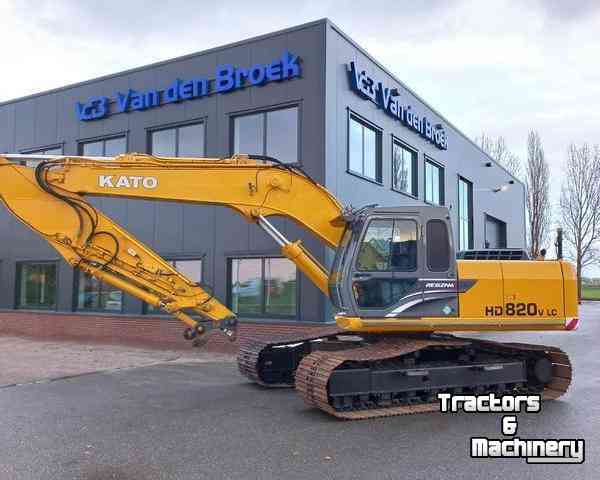 Excavator tracks  KATO HD820v LC-5 Rupskraan