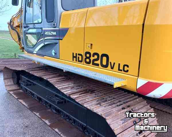 Excavator tracks  KATO HD820v LC-5 Rupskraan