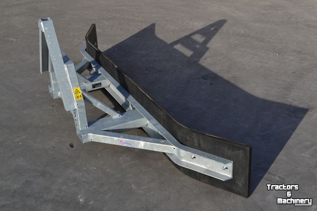 Rubber yard scraper Qmac RSACL300 Rubberschuif / Erfschuif / Modderschuif / Mestschuif / Sneeuwschuif