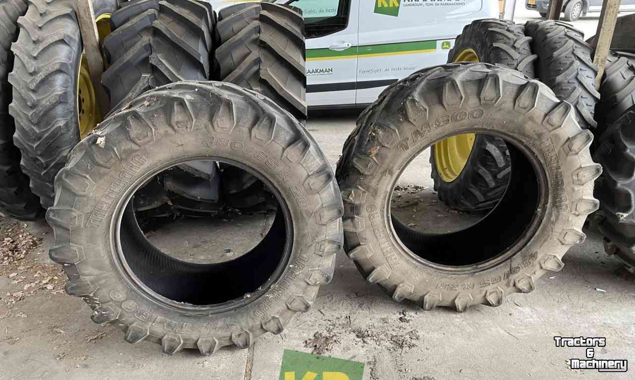 Wheels, Tyres, Rims & Dual spacers Trelleborg 480/65R28 TM 800