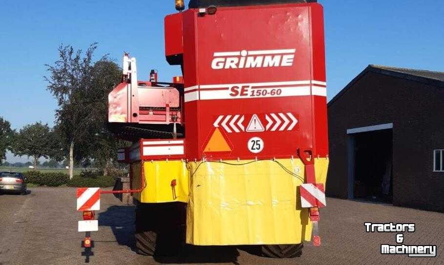 Potato harvester Grimme SE 150/60 NB Aardappelrooier Potato Harvester Kartoffelroder