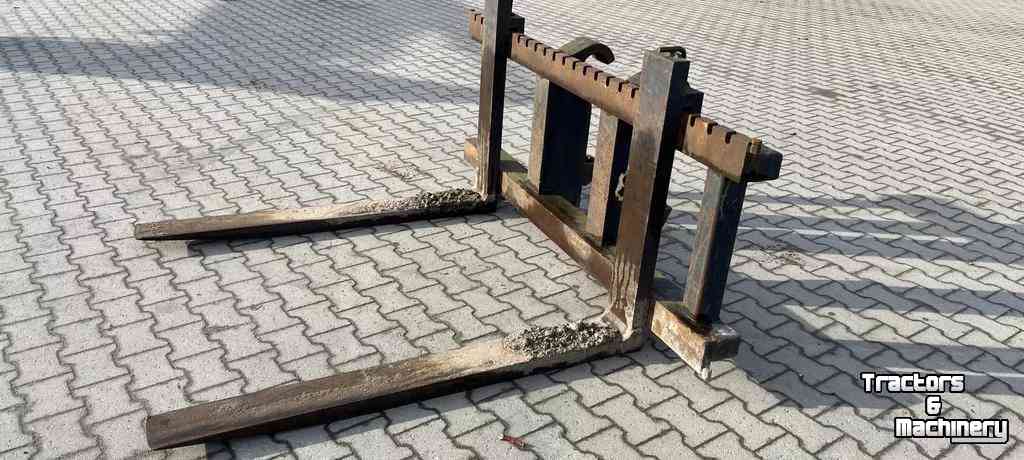 Pallet Forks Eurosteel Palletbord met palletvorken / lepels Systeem 2000