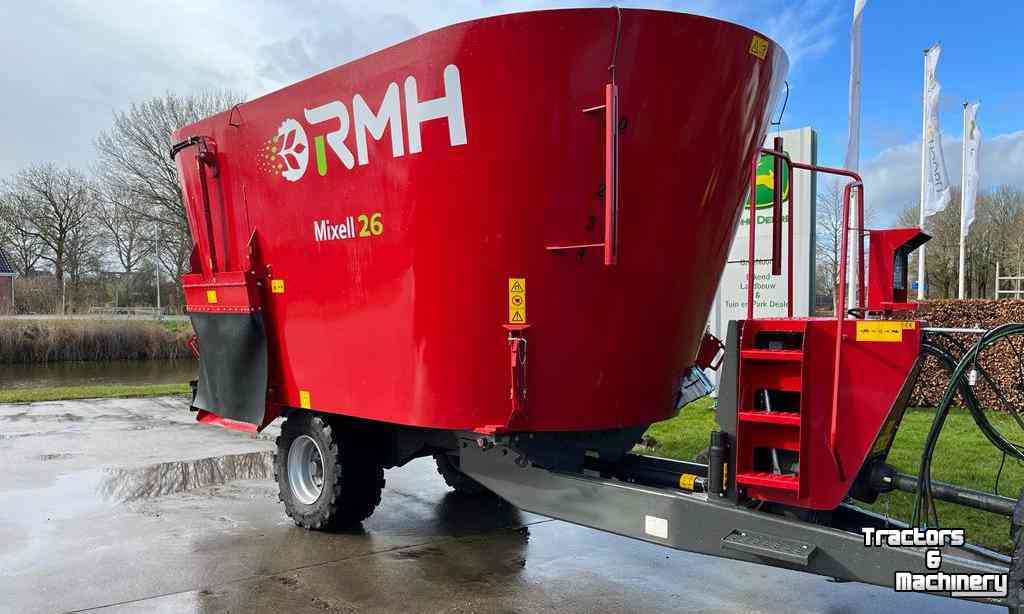 Vertical feed mixer RMH Mixell 26 Verticale Voermengwagen Demo