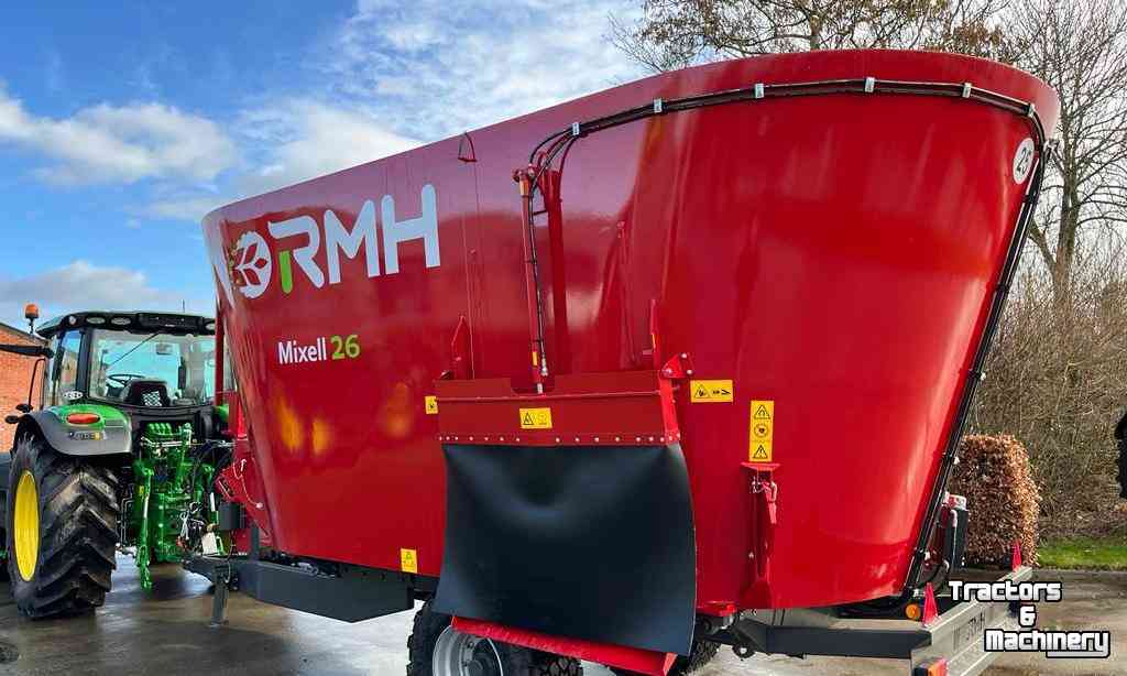 Vertical feed mixer RMH Mixell 26 Verticale Voermengwagen Demo