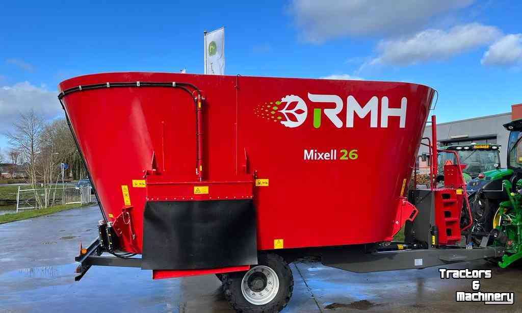 Vertical feed mixer RMH Mixell 26 Verticale Voermengwagen Demo