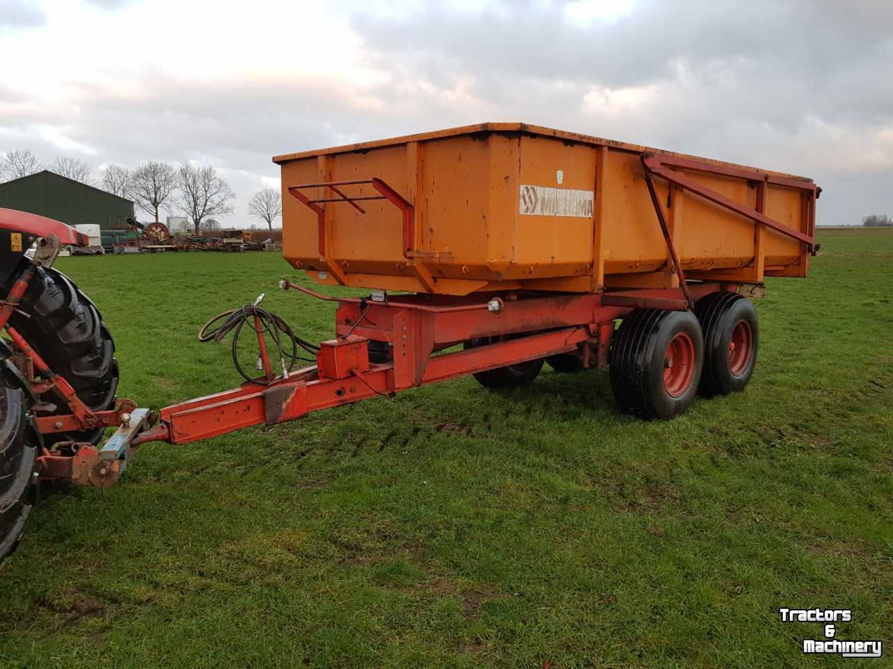 Dumptrailer Miedema hst 80