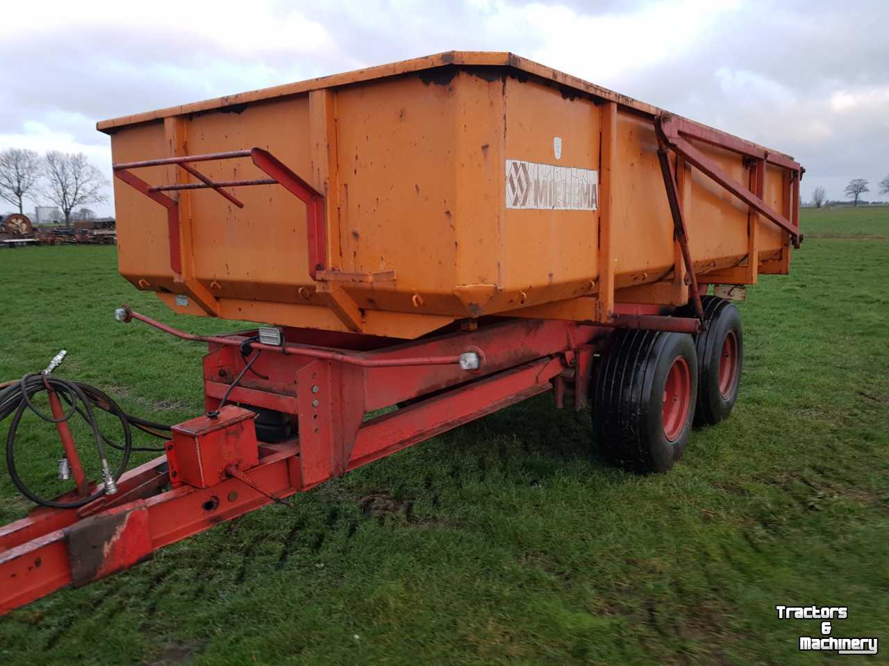 Dumptrailer Miedema hst 80