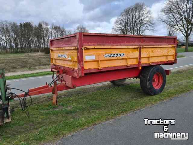 Dumptrailer Peecon KW 6000 6 tons kipper