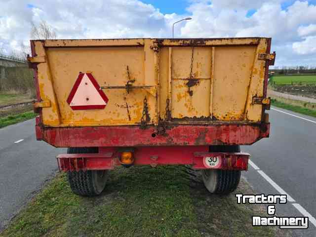 Dumptrailer Peecon KW 6000 6 tons kipper