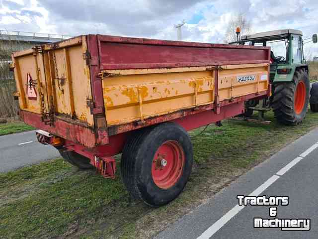 Dumptrailer Peecon KW 6000 6 tons kipper