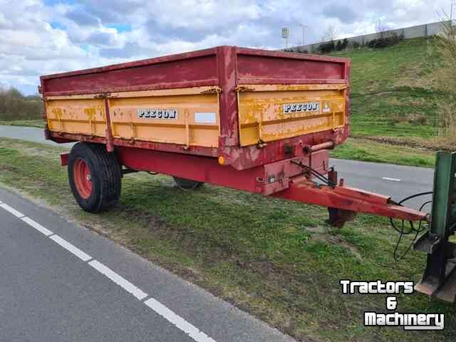 Dumptrailer Peecon KW 6000 6 tons kipper