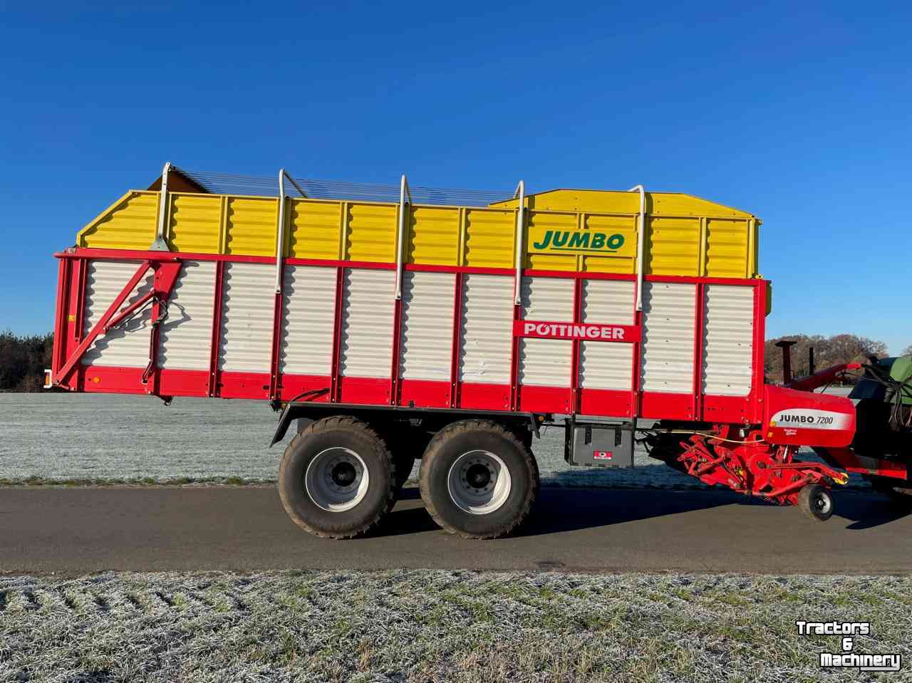 Self-loading wagon Pottinger Jumbo 7200 L