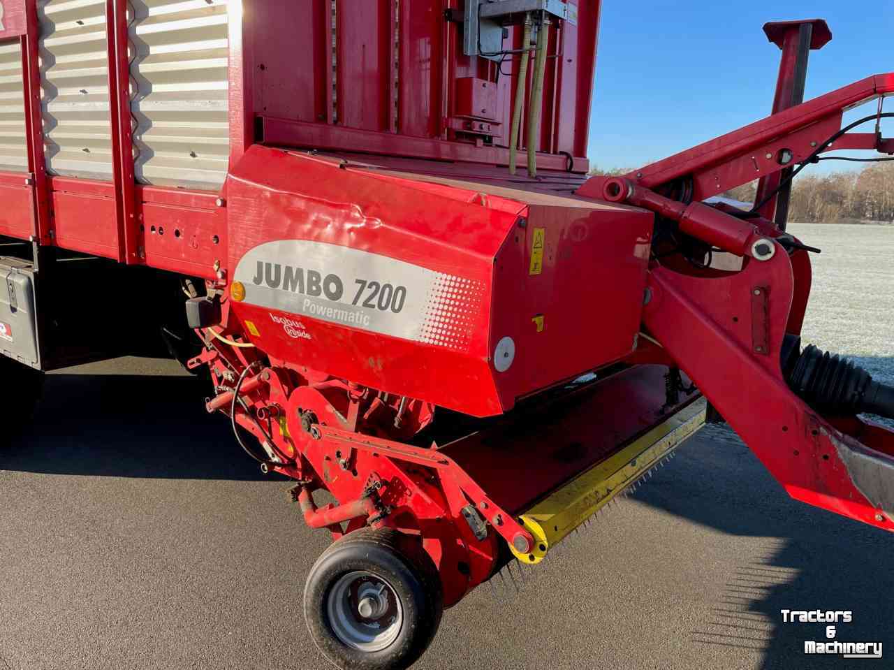 Self-loading wagon Pottinger Jumbo 7200 L