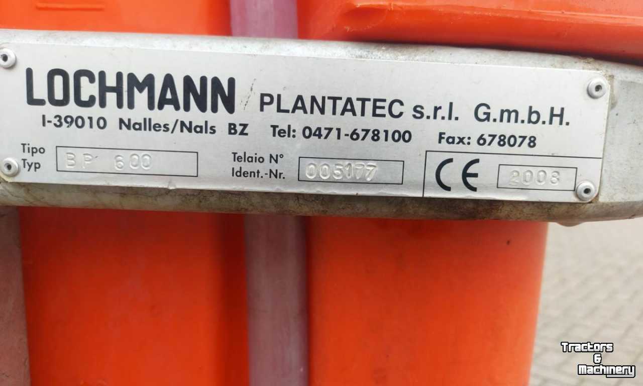 Other Lochmann BP 600 Onkruidspuit