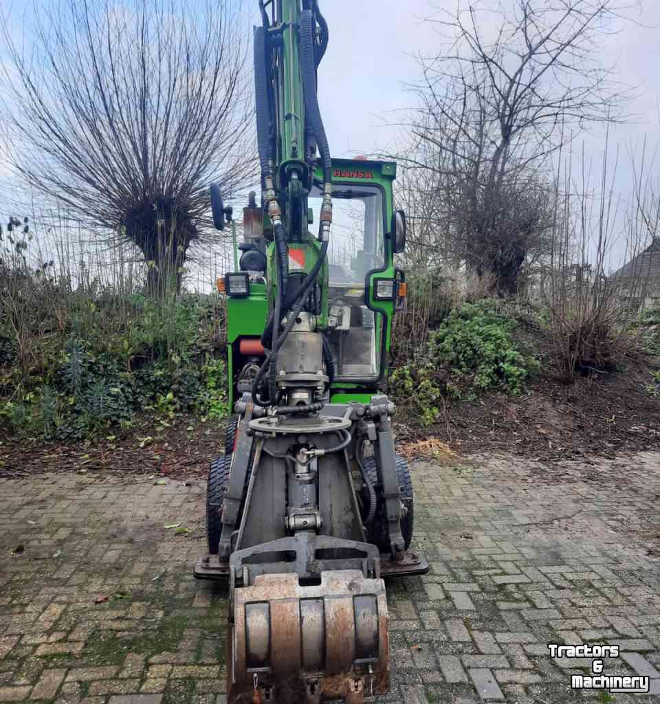 Excavator mobile Hansa APZ331 Grafdelver kraan