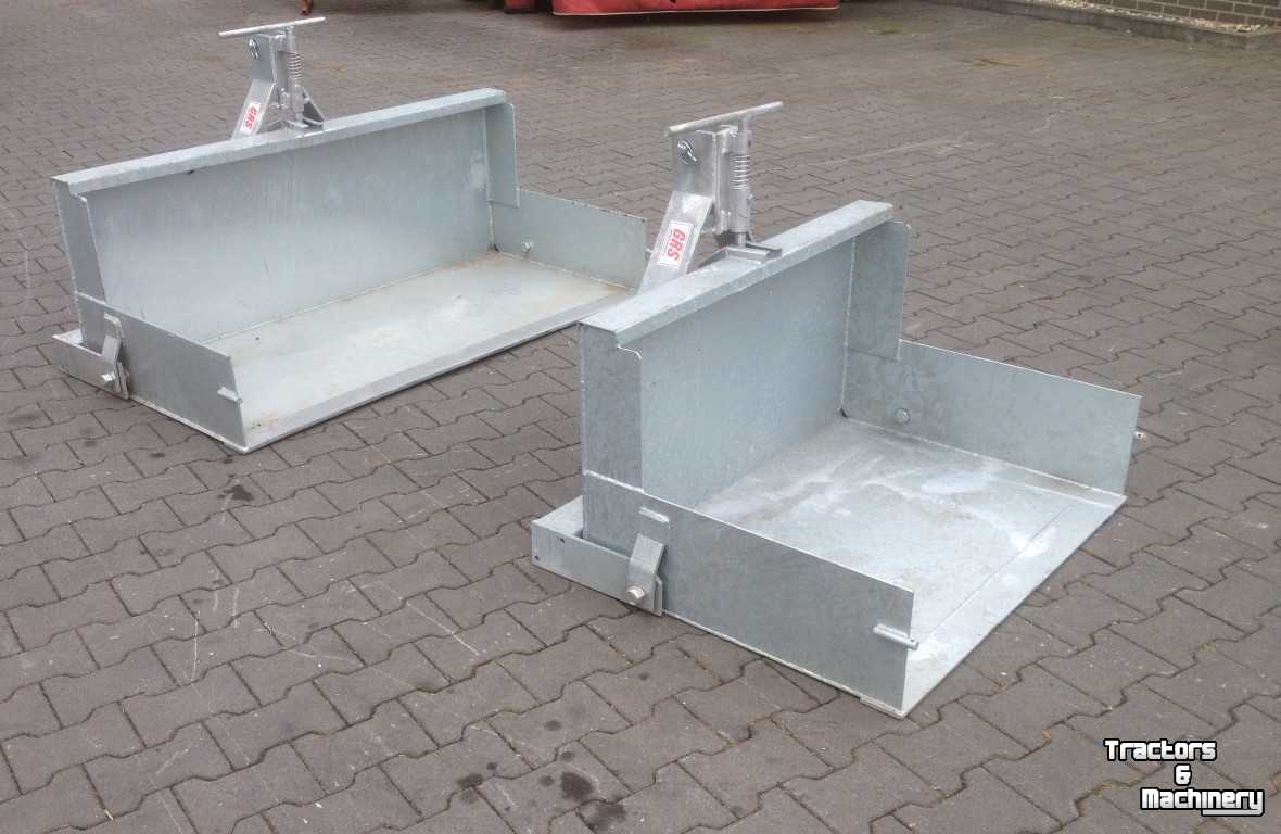 Tractor tipping boxes GRS Grondbak, trekkerbak  100, 150, 180 cm