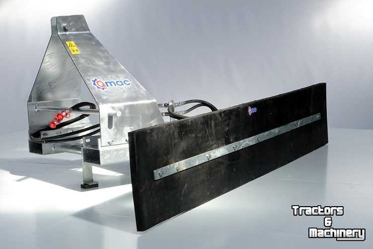 Rubber yard scraper Qmac Modulo voerschuif met rubbermat