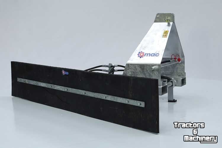 Rubber yard scraper Qmac Modulo voerschuif met rubbermat