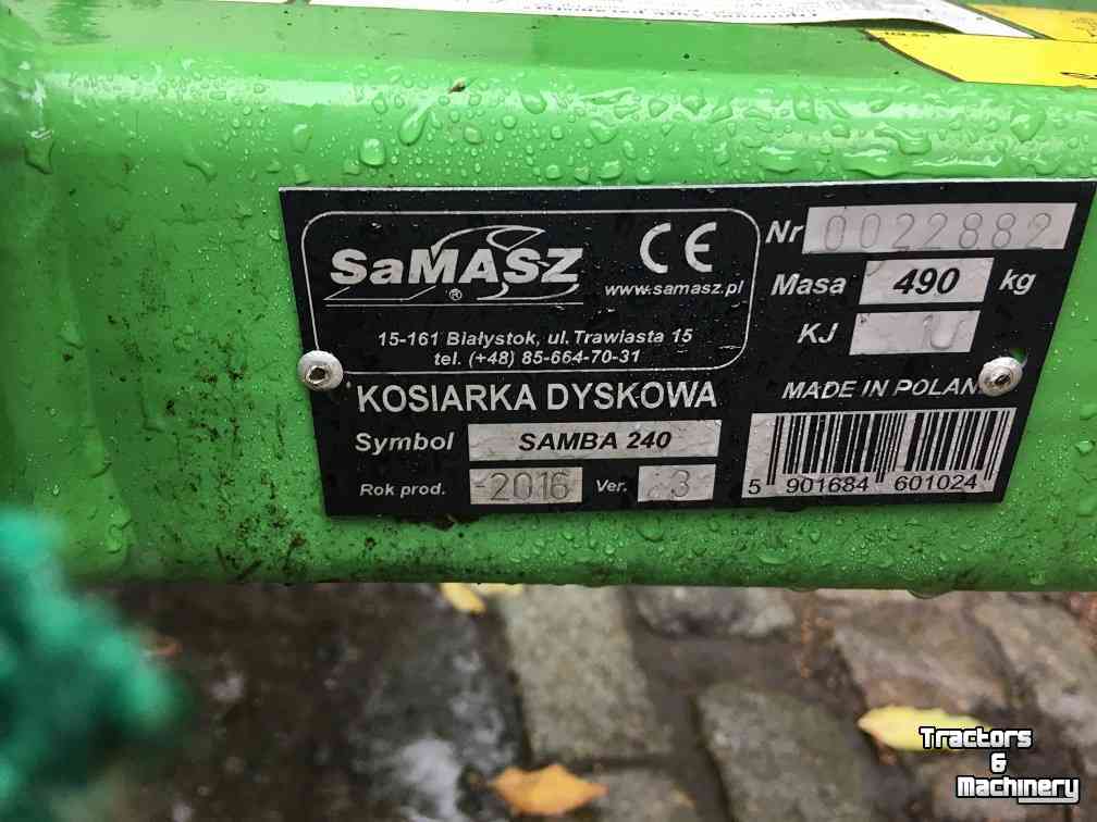 Mower Samasz samba 240 schijven maaier