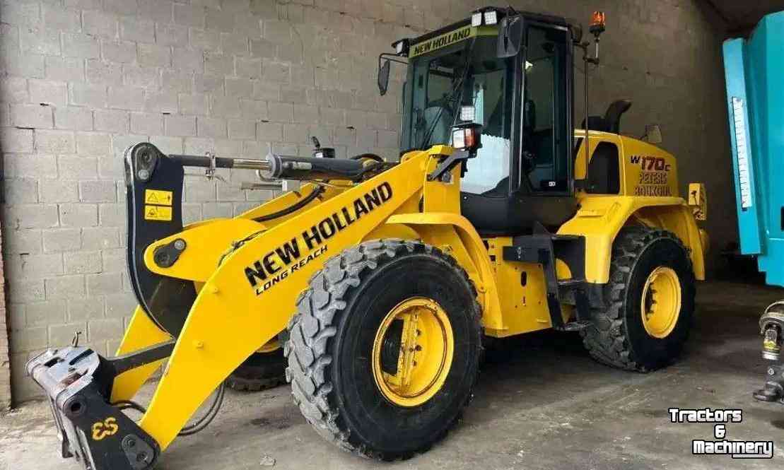 Wheelloader New Holland W 170 C Long Reach Shovel Wiellader