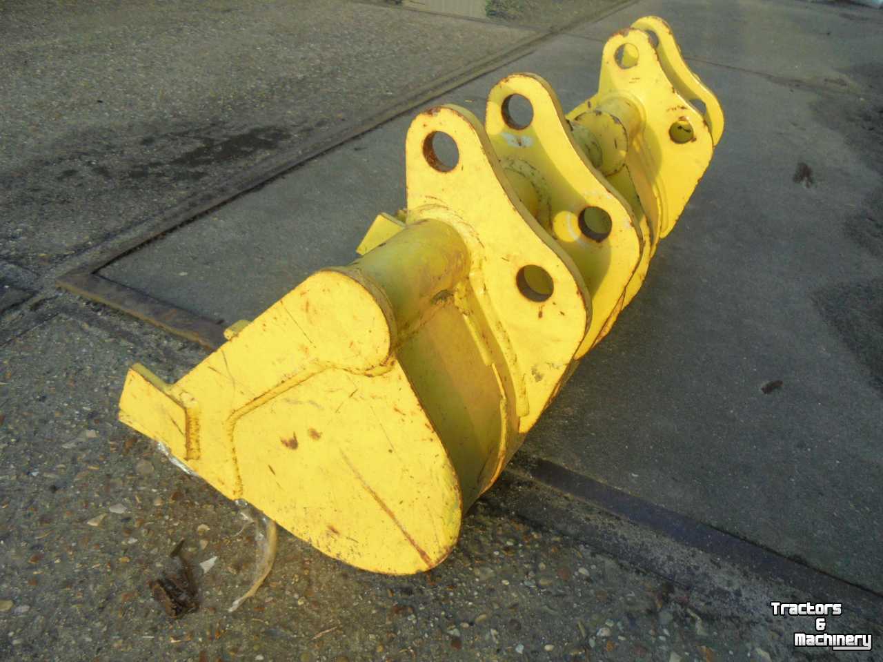 Excavator buckets  35 cm minigraver Dieplepelbak tanden graafbak voor kraan pen 25 mm