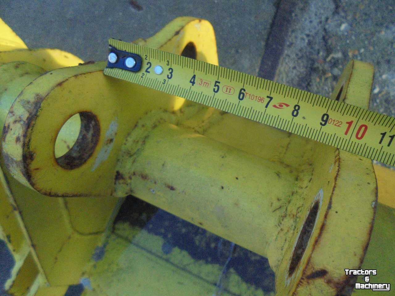 Excavator buckets  35 cm minigraver Dieplepelbak tanden graafbak voor kraan pen 25 mm