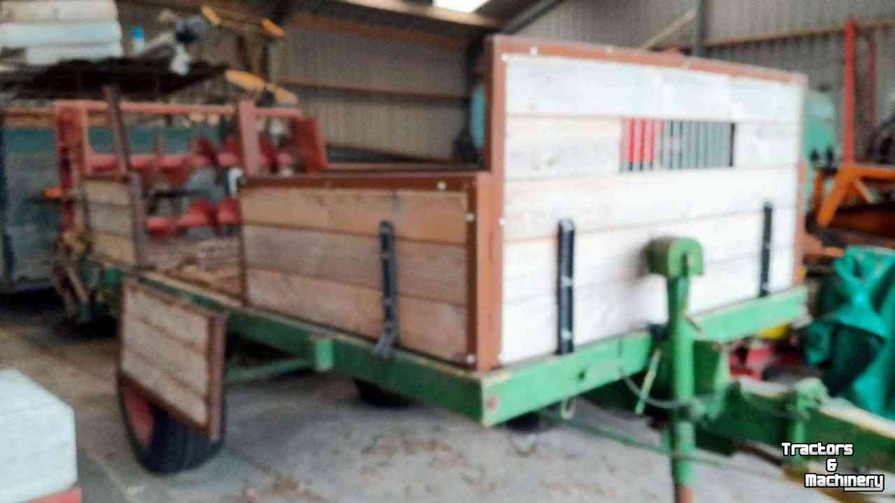 Manure spreader Krone meststrooier