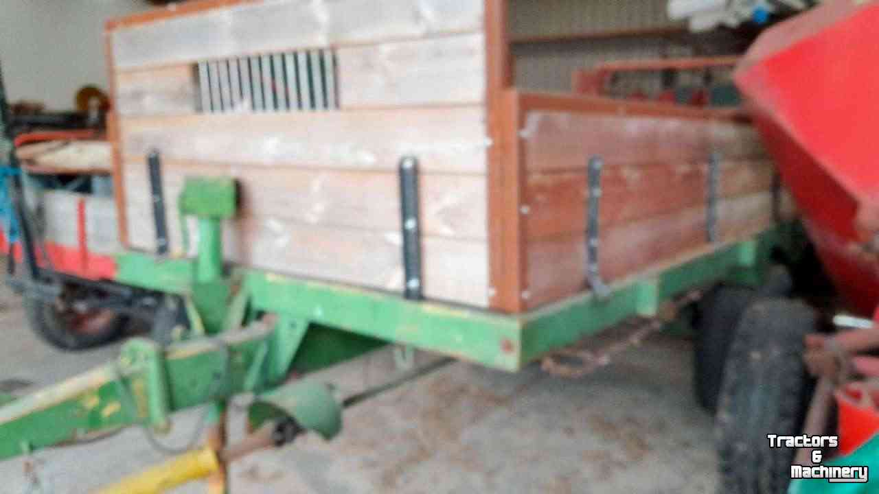 Manure spreader Krone meststrooier