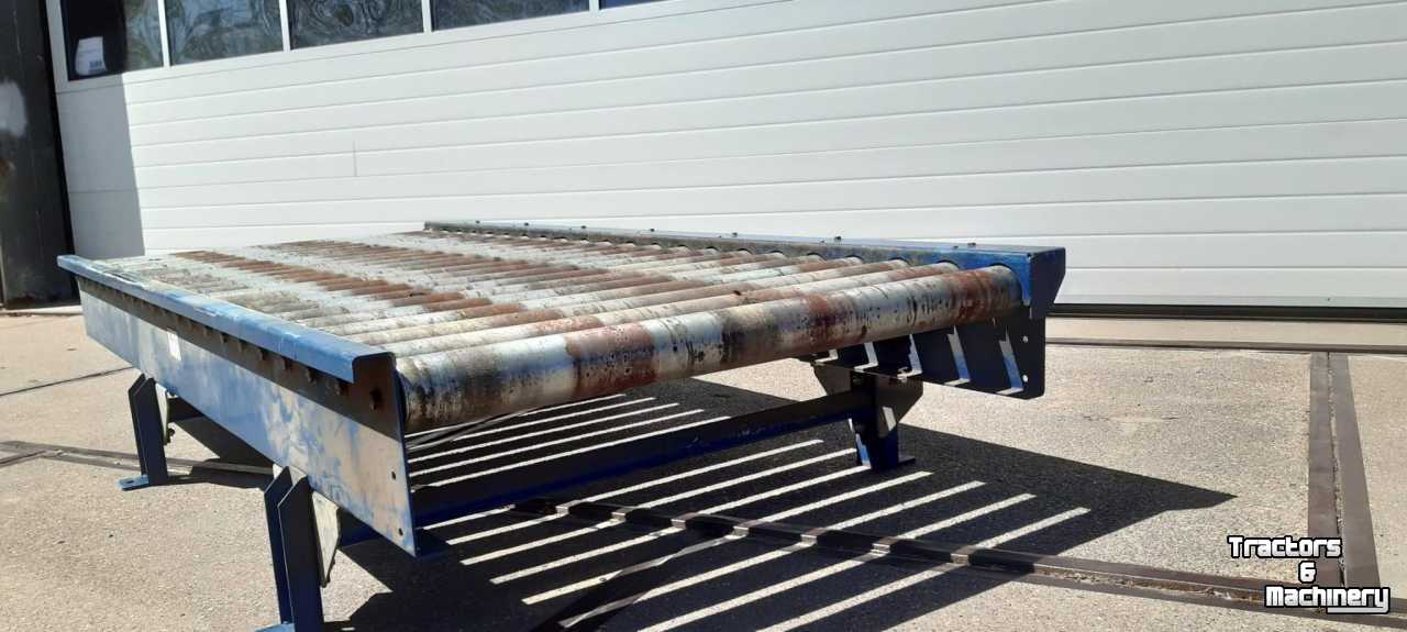 Conveyor Verbruggen Pallet rollenbaan rollerbelt roller conveyor rollenbahnen