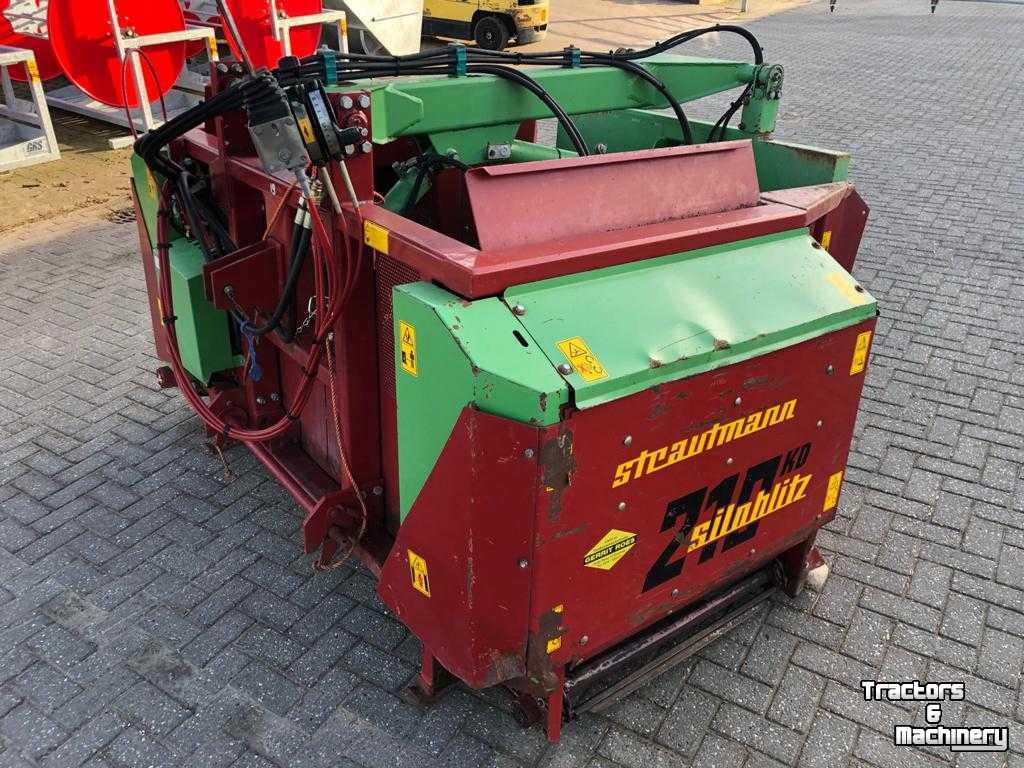 Silage grab-cutter Strautmann Strautmann KD210 L+R kuilbak krabbak